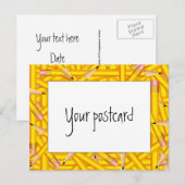 Carte Postale Cadres de crayons (Devant / Derrière)