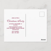 Carte Postale Cadres et Arbre de Noël modernes - Fête (Dos)