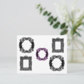 Carte Postale Cadres gothiques (Debout devant)