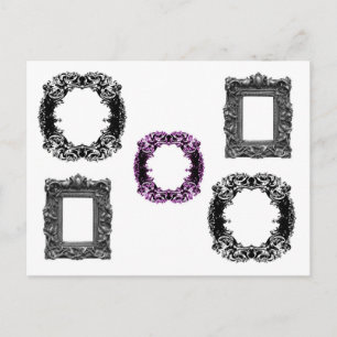 Carte Postale Cadres gothiques