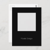 Carte postale Cadres photo de conception minimale (Devant / Derrière)