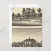 Carte Postale Cady et Kilpatrick, Nebraska (Devant / Derrière)