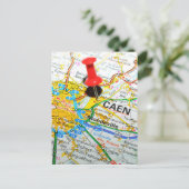 Carte Postale Caen, France (Debout devant)