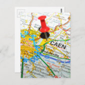 Carte Postale Caen, France (Devant / Derrière)