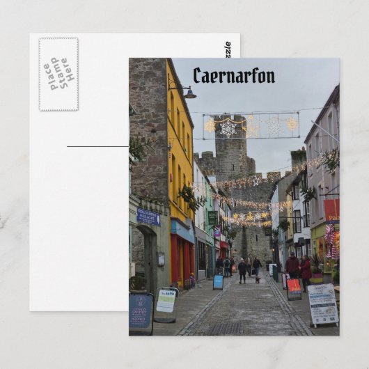 Carte Postale Caernarfon (Devant / Derrière)