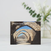 Carte Postale Caesaria, Israël (Debout devant)