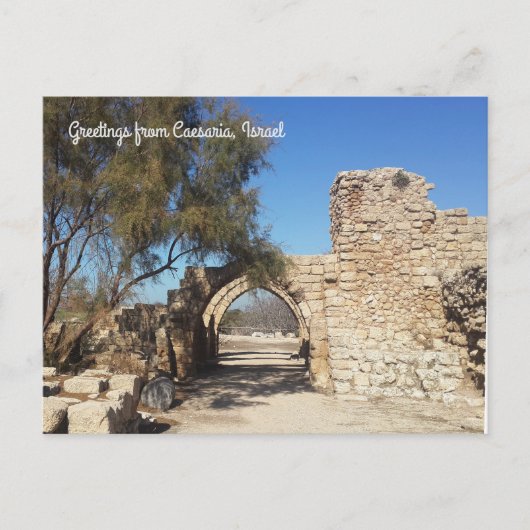 Carte Postale Caesaria, Israël (Devant)