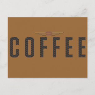 CARTE POSTALE CAFÉ