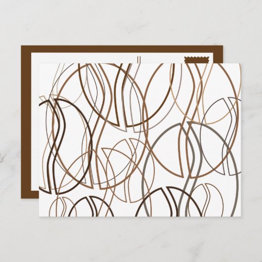 Carte Postale café (Devant / Derrière)