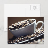 Carte Postale Café (Devant / Derrière)