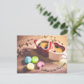 Carte Postale Café (Debout devant)