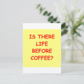 Carte Postale café (Debout devant)