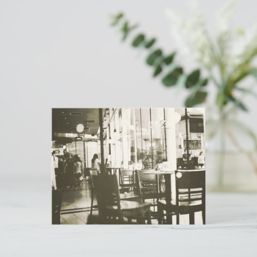 Carte Postale café... (Debout devant)
