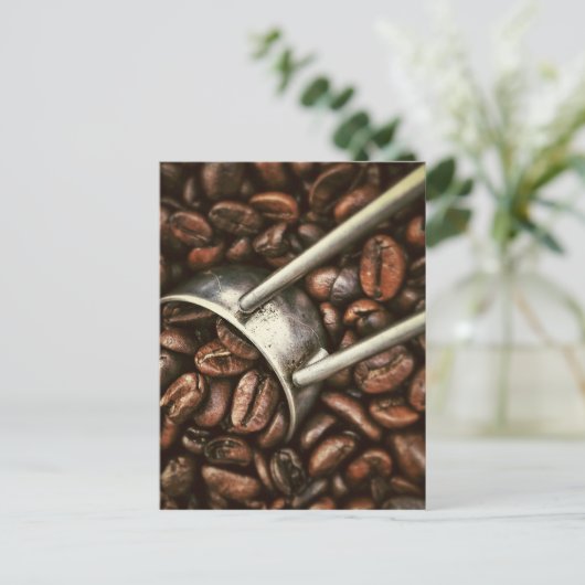 Carte Postale Café (Debout devant)