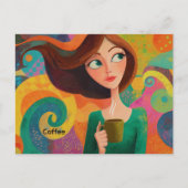 Carte postale café (Devant)