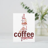 Carte Postale Café (Debout devant)