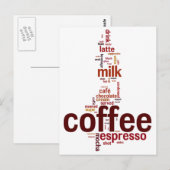 Carte Postale Café (Devant / Derrière)