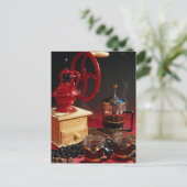 Carte Postale Café (Debout devant)