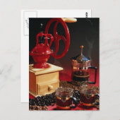 Carte Postale Café (Devant / Derrière)