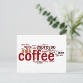 Carte Postale Café (Debout devant)