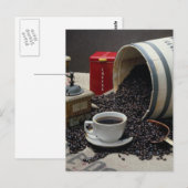 Carte Postale Café (Devant / Derrière)