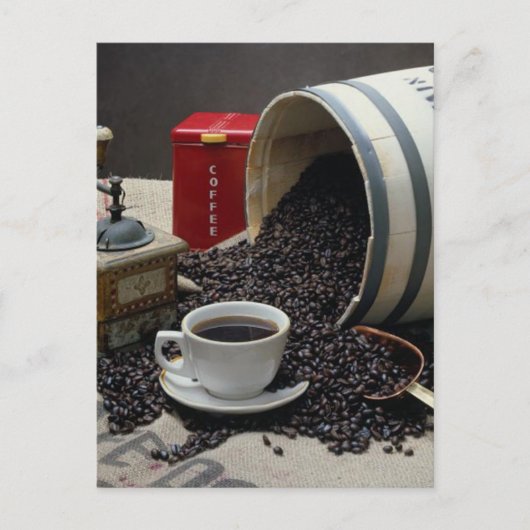 Carte Postale Café (Devant)