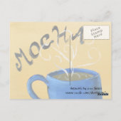 Carte postale café (Dos)