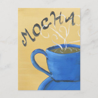 Carte postale café