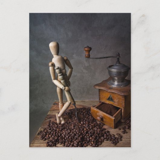 Carte Postale Café (Devant)