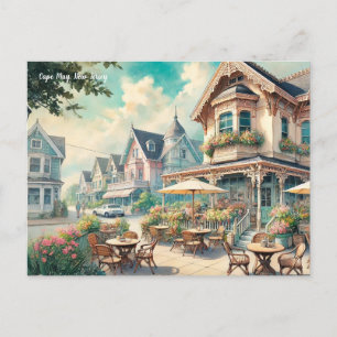 Carte Postale Café à Cape May New Jersey