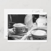 Carte Postale Café à l'italienne (Devant / Derrière)