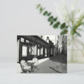 Carte Postale Café à Montmarte (Debout devant)