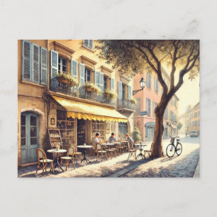 Carte Postale Café à Nice France Mug