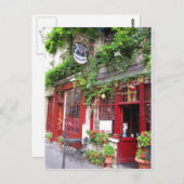 Carte Postale Café à Paris (Devant / Derrière)