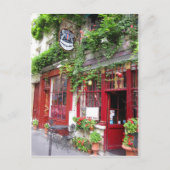 Carte Postale Café à Paris (Devant)