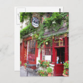 Carte Postale Café à Paris (Devant / Derrière)