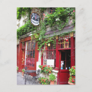 Carte Postale Café à Paris