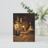 Carte Postale Café à Strasbourg (Debout devant)