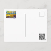 Carte Postale Café, Arles, Provence (Dos)