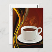 Carte Postale Café Art (Devant / Derrière)