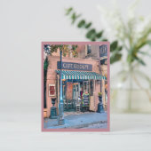 Carte Postale Café Beignet Café Shop Quartier Français (Debout devant)