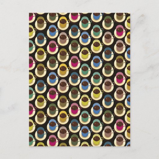 Carte Postale Café-café (Devant)