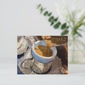 Carte Postale Café, Café turc (Debout devant)