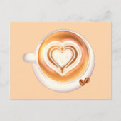 Carte Postale Café Cappuccino (Devant)