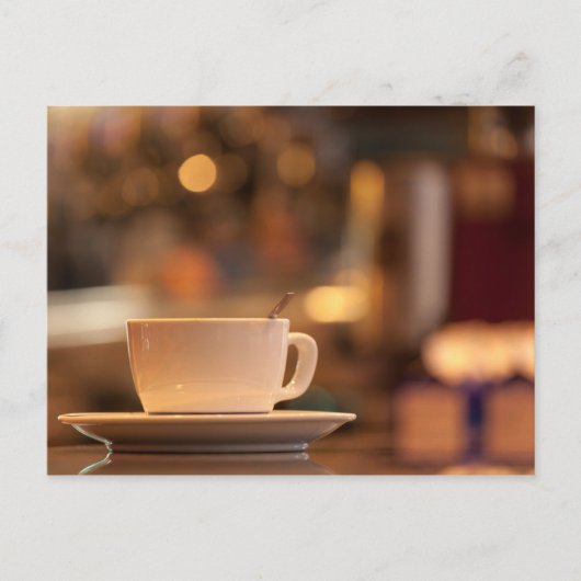 Carte Postale Café Cappuccino, Venise, Italie (Devant)