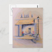 Carte Postale Café Central Stores (Devant / Derrière)