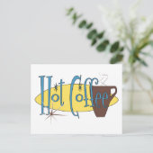 Carte Postale Café chaud (Debout devant)