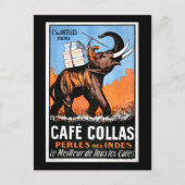 Carte Postale Café Collas (Devant)