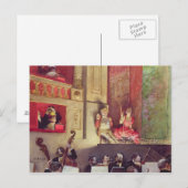 Carte Postale Café Concert (Devant / Derrière)