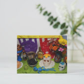 Carte Postale Café & Cookies (Debout devant)